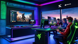 Revolutionizing Game Spaces: A New Era of Customizable LED Lighting logo